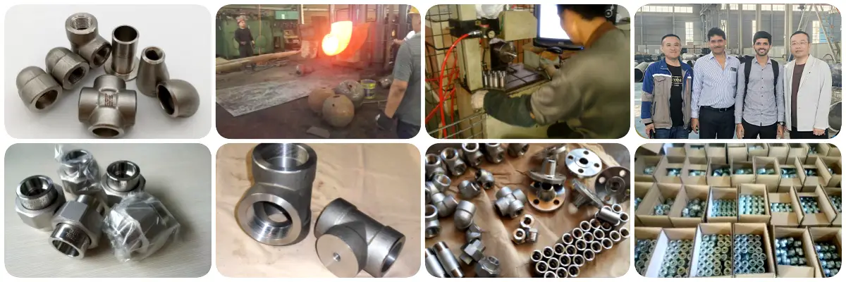 Factory Carbon Steel Forged Pipe Fittings Factory Carbon Steel Forged Pipe Fittings