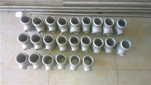 Níquel Aleación de acero B 366 WPNIC (Inconel 800) WPNIC 10 (Inconel 800 H) WPNICMC (Incoloy 825) BW Tee
