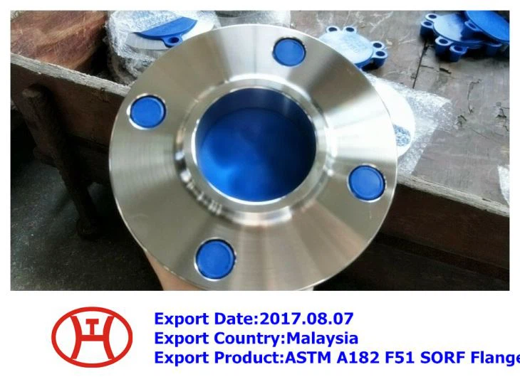 ASTM A182 F51 SO Brida RF