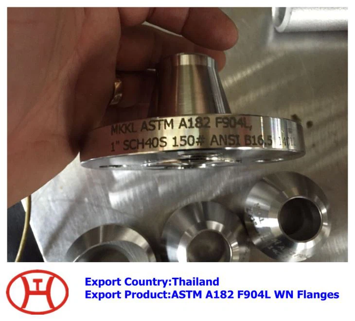 ASTM A 182  F 904 L WN Brida