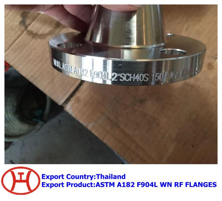 ASTM A182 F904L WN RF Brida