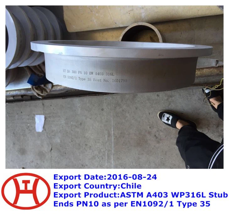 ASTM A 403  WP 316 L Stub Ends PN 10