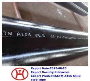 ASTM A 106  GR.B Tubo de acero