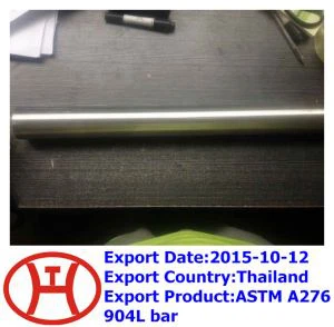 Barra ASTM A276 904L