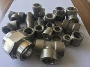 Inoxidable  316  316 L  316 TI Forjado Soldadura de zócalo SW Roscado Accesorios de tubería